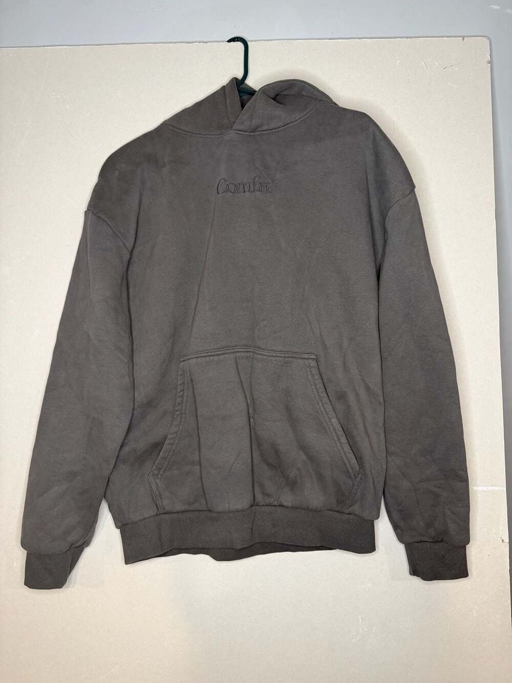 Comfrt Original Heavyweight Pullover Hoodie in Washed Charcoal